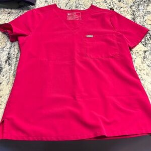 Figs Catarina one pocket scrub top. Size small